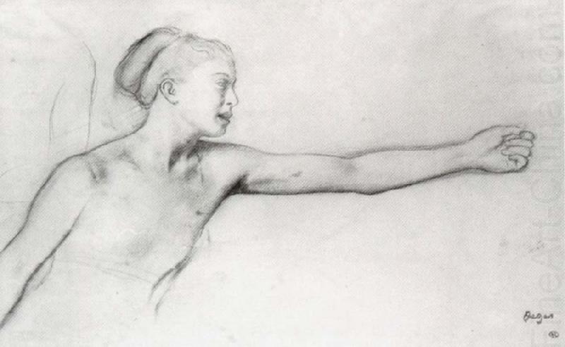 Young Spartan Girl, Edgar Degas